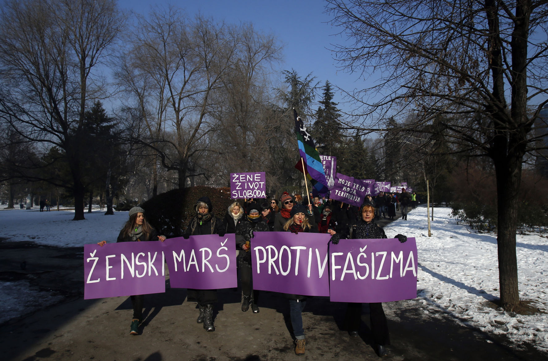 Serbia Women's March